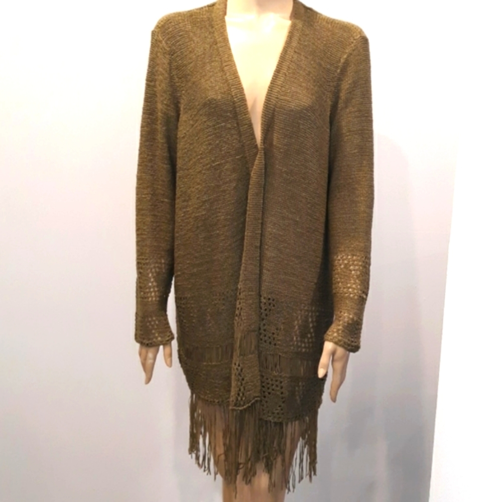 Michael Kors safari green sweater size various NWT - Picture 7 of 8
